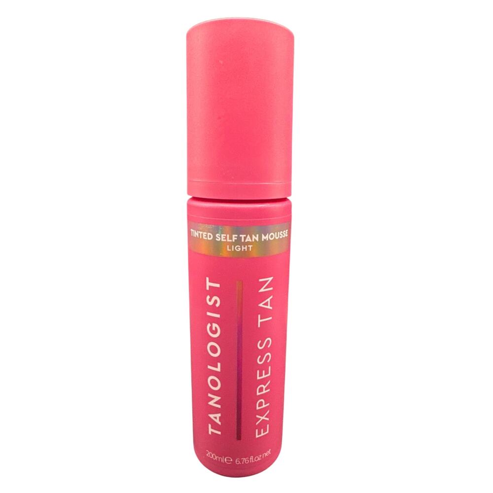 Tanologist Express Tan Tinted Self Tan Mousse Light 6.76 Fl Oz
